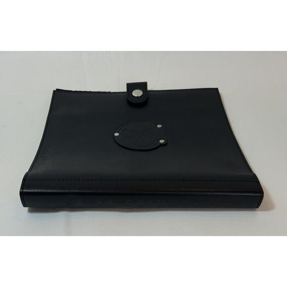 Le Cornue 1908 Document Portfolio Folder Brown Leather Recipe Menu Holder - Picture 4 of 16